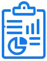 an icon of a business report