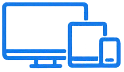 an icon of various iptv devices