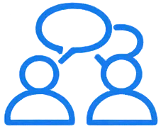 an icon showing iptv reseller support